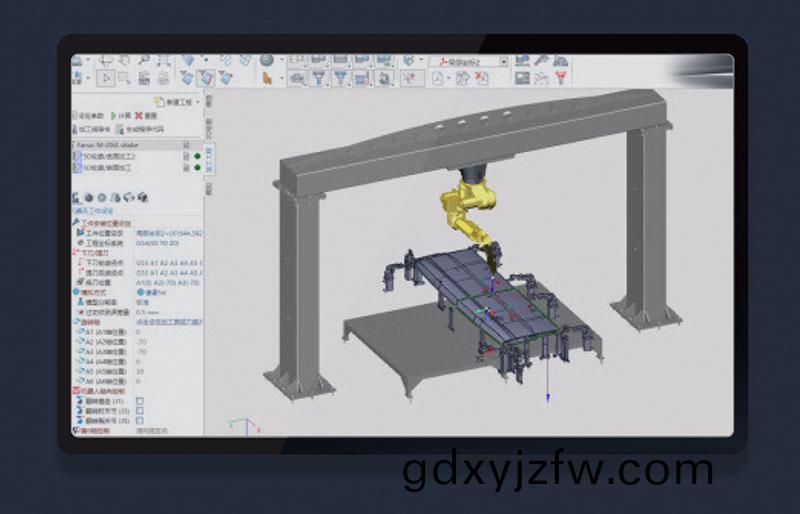 三(san)維(wei)機(ji)器(qi)人激光切割(ge)機,三(san)維(wei)激(ji)光切(qie)割機,3D激(ji)光切(qie)割(ge)機(ji),離(li)線(xian)編(bian)程輭件